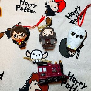 4 christmas ornament- HARRY POTTER